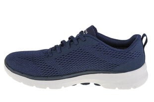 Skechers Go Walk 6 - Bold Vision, Naiste tossud, Sinine hind ja info | Naiste spordi- ja vabaajajalatsid | kaup24.ee