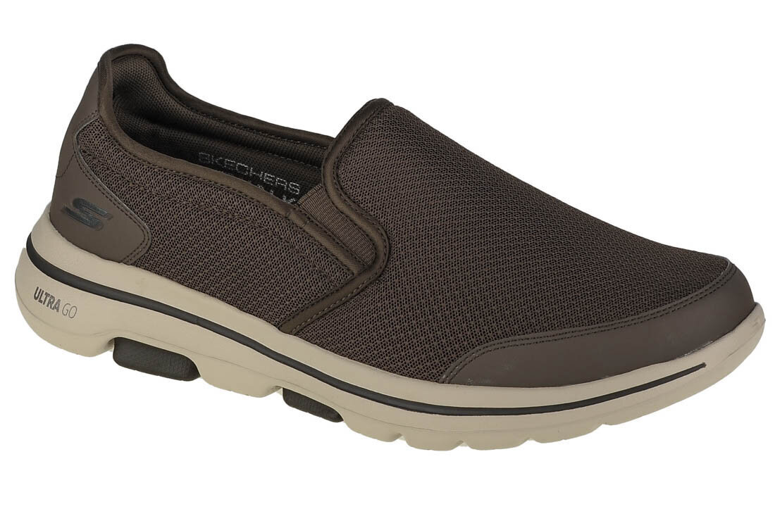 Skechers Go Walk 5 Delco, Meeste tossud, Roheline hind ja info | Spordi- ja vabaajajalatsid meestele | kaup24.ee