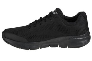 Skechers Arch Fit, Meeste tossud, Must värv цена и информация | Кроссовки для мужчин | kaup24.ee