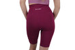 GymHero Shorts, Women's shorts, Maroon hind ja info | Naiste spordiriided | kaup24.ee