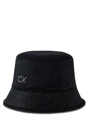 Женская панама CALVIN KLEIN Re-Lock Velvet Rev Bucket Deep Taupe / Black 545008634 цена и информация | Женские шапки | kaup24.ee