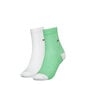 Sokid TOMMY HILFIGER Light Green White 2 Pck 701222646-004 цена и информация | Naiste sokid | kaup24.ee