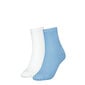 Sokid TOMMY HILFIGER Light Blue White 2 Pck 373001001-029 цена и информация | Naiste sokid | kaup24.ee