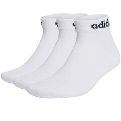 Sokid meestele Adidas, valged, 3 paari цена и информация | Мужские носки | kaup24.ee