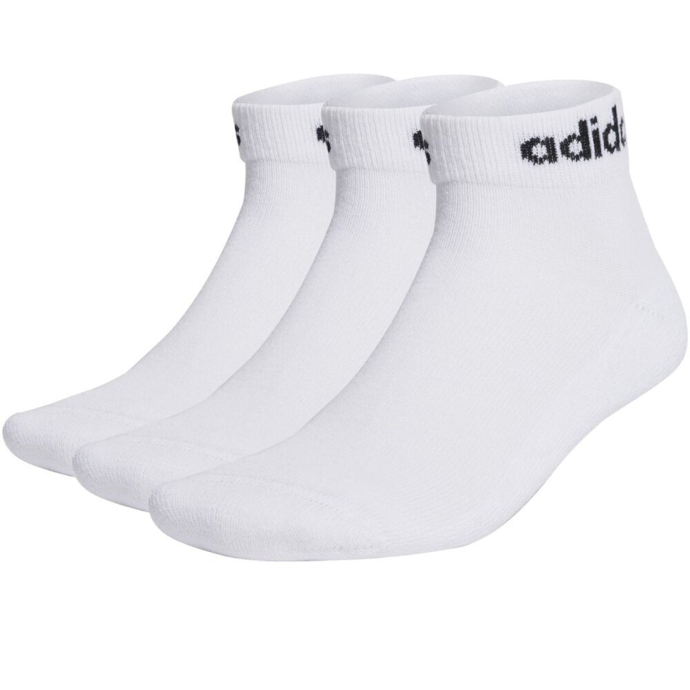 Sokid meestele Adidas, valged, 3 paari цена и информация | Meeste sokid | kaup24.ee