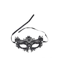 QUEEN LINGERIE BLACK LACE MASK ONE SIZE цена и информация | БДСМ и фетиш | kaup24.ee