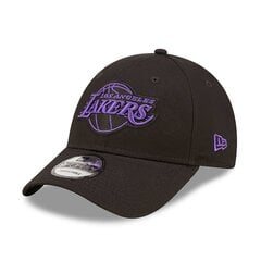 Спортивная кепка New Era  LOS ANGELES LAKERS 60358127 Чёрный (Один размер) цена и информация | Мужские шарфы, шапки, перчатки | kaup24.ee