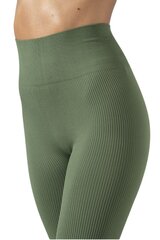 SARA rohelised lühikesed biker-püksid SARACICLISTAGREEN-S/M hind ja info | Naiste lühikesed püksid | kaup24.ee