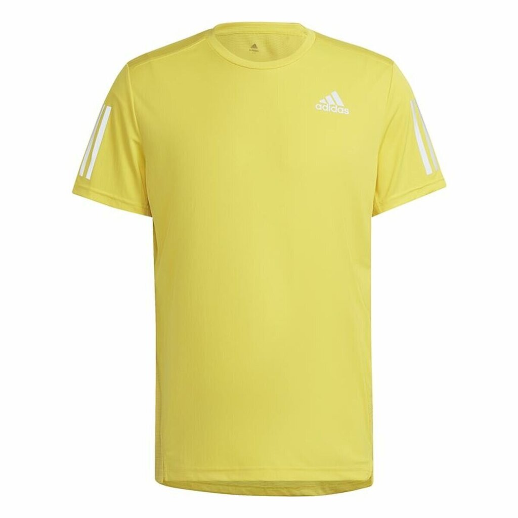 T-särk Adidas Graphic Tee Shocking Kollane hind ja info | Meeste spordiriided | kaup24.ee