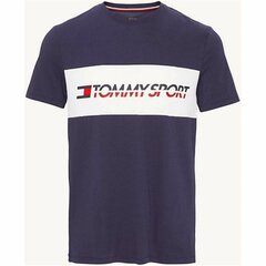 T-särk Tommy Hilfiger Logo Driver Tumesinine hind ja info | Meeste spordiriided | kaup24.ee