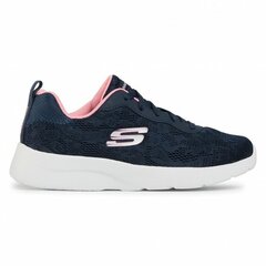 Naiste treeningkingad Skechers Floral Mesh Lace Up W Meresinine hind ja info | Naiste spordi- ja vabaajajalatsid | kaup24.ee