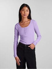 Naiste T-särk PCKITTE Slim Fit 17101437 Purple Rose hind ja info | Naiste T-särgid, topid | kaup24.ee