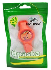 NoBzzz повязка от комаров и москитов для детей Dino2 цена и информация | Средства от комаров и клещей | kaup24.ee