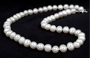 JwL Luxury Pearls Kaelakee ehtsate valgete pärlitega JL0264 hind ja info | Kaelakeed | kaup24.ee