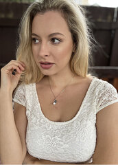 JwL Luxury Pearls Жемчужное ожерелье 3 в 1 JL0540 (цепочка, кулон, кулон) цена и информация | Украшения на шею | kaup24.ee