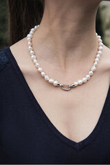 JwL Luxury Pearls Жемчужное колье из барочного жемчуга и цирконов JL0597 цена и информация | Украшения на шею | kaup24.ee