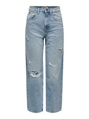 Naiste teksad ONLDEAN 15282727 Helesinine Denim hind ja info | Naiste teksad | kaup24.ee