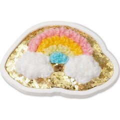 Crocs™ GLITTER RAINBOW PATCH G1035900-MU 245948 hind ja info | Naiste plätud ja sussid | kaup24.ee