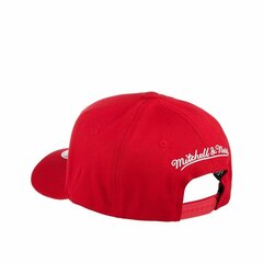 Спортивная кепка Mitchell &amp; Ness Chicago Красный (Один размер) цена и информация | Мужские шарфы, шапки, перчатки | kaup24.ee