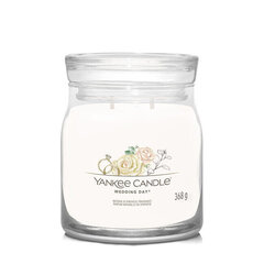 Yankee Candle Aromaatne küünal Signature klaas keskmine Pulmapäev 368 g hind ja info | Küünlad, küünlajalad | kaup24.ee