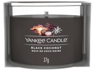 Yankee Candle Votive küünal klaasist Must kookospähkel 37 g hind ja info | Küünlad, küünlajalad | kaup24.ee