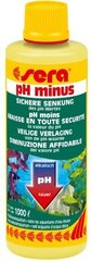 Очиститель для воды Sera PH-Minus, 100 мл цена и информация | Аквариумы и оборудование | kaup24.ee