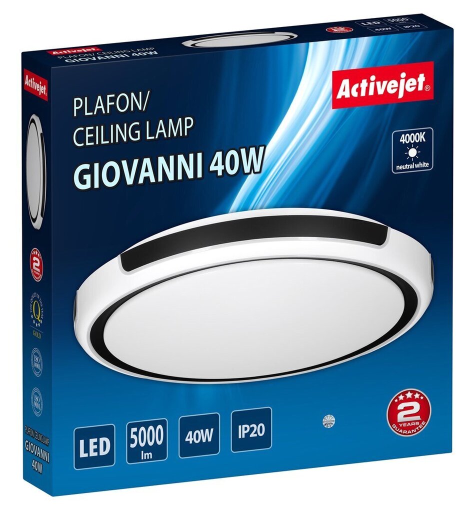 LED-laevalgusti Activejet AJE-GIOVANNI цена и информация | Laelambid | kaup24.ee