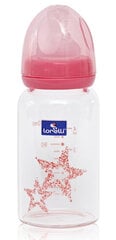 Стеклянная бутылочка Lorelli Anti Colic 1020087-0003, 0+ мес, 120 мл цена и информация | Бутылочки и аксессуары | kaup24.ee