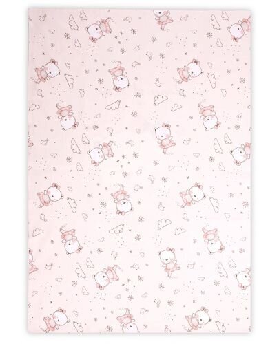 Lorelli tekikoti Pink Ballerina, 140x95 cm hind ja info | Beebide ja laste voodipesu | kaup24.ee