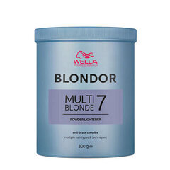 Пудра для осветления волос Wella Professionals Lightening powder Blondor Multi Blonde 7, 800 г цена и информация | Краска для волос | kaup24.ee