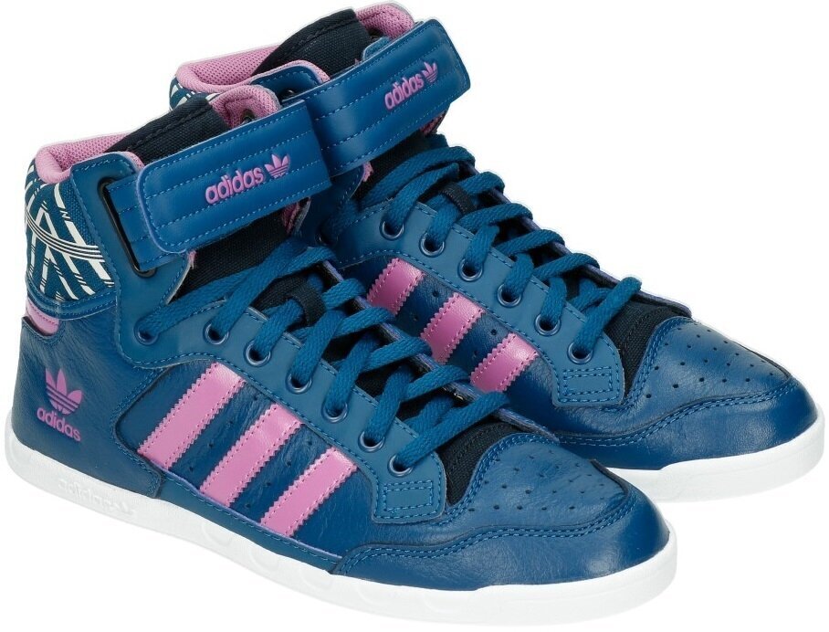 Jalanõud teismelistele Adidas Originals CENTENIA HI W Blue D65851/4 hind ja info | Spordi- ja vabaajajalatsid meestele | kaup24.ee