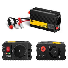 Auto aku pingemuundur 300/600W + sigaretisüütaja adapter hind ja info | Muundurid, inverterid | kaup24.ee