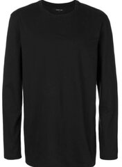 Helmut Lang Мужцины Standart Fit LS G09HM517 топы с длинными рукавами Чёрный XS 883389299964 цена и информация | Мужские футболки | kaup24.ee