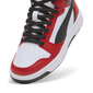 Puma Jalatsid Rebound V6 Mid Jr White Red Black 393831 03 393831 03/3.5 цена и информация | Spordi- ja vabaajajalatsid meestele | kaup24.ee