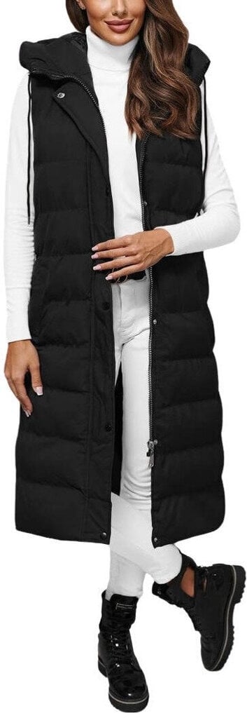 Vest naistele J.Style 5M3157-392, must hind ja info | Naiste vestid | kaup24.ee