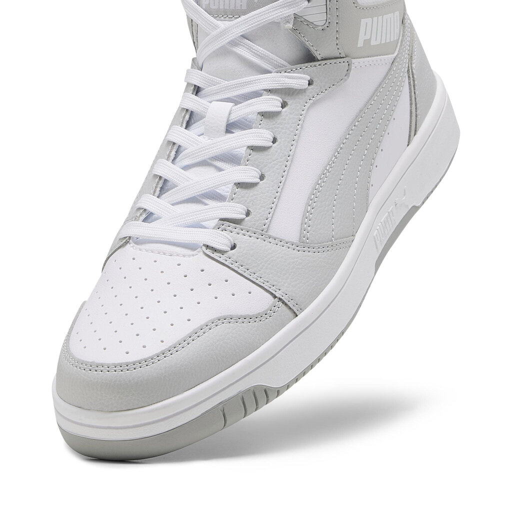 Puma Jalatsid Rebound V6 White Grey 392326 05 392326 05/8 цена и информация | Spordi- ja vabaajajalatsid meestele | kaup24.ee