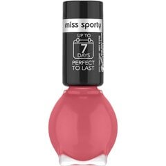 Лак для ногтей Miss Sporty Perfect to Last 201 Pink, 7 мл цена и информация | Лаки для ногтей, укрепители для ногтей | kaup24.ee
