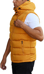 J.Boyz Vestid Yellow 7M803-333 7M803-333/2XL hind ja info | Meeste vestid | kaup24.ee