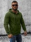 J.Style Džemprid Fleece Khaki 68B2008-29 68B2008-29/L hind ja info | Meeste pusad | kaup24.ee