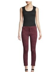 J Brand Женщины Средняя посадка JB001891 Джинсы облегающего кроя Красный 26W, A9531505/26 цена и информация | Женские джинсы | kaup24.ee