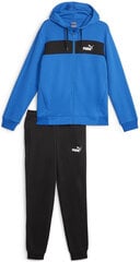 Puma Spordikostüümid Fz Panel Tracksuit Black Blue 675022 47 675022 47/M hind ja info | Meeste spordiriided | kaup24.ee