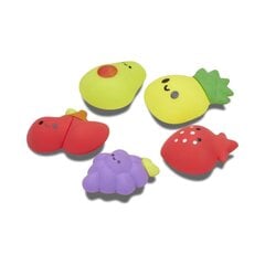 Crocs™ SQUISH FRUITS 5 PACK G1118300-MU 290664 hind ja info | Naiste plätud ja sussid | kaup24.ee