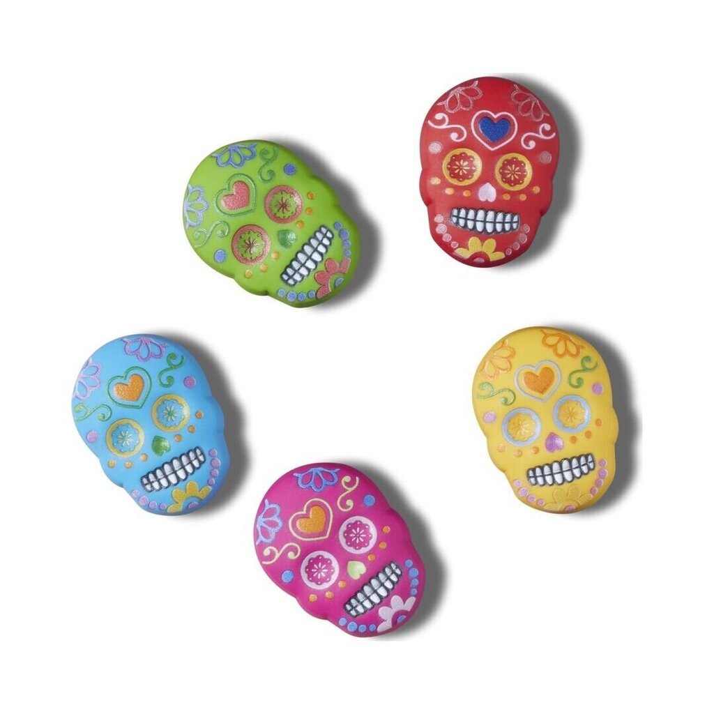 Crocs™ DIA DE LOS MUERTOS 5 PACK G1132300-MU 303773 hind ja info | Naiste plätud ja sussid | kaup24.ee