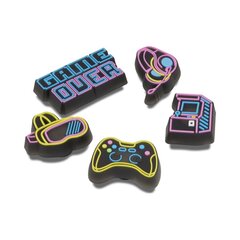 Crocs™ LIGHTS UP NEON GAMER 5 PACK G1117900-MU 290660 hind ja info | Naiste plätud ja sussid | kaup24.ee