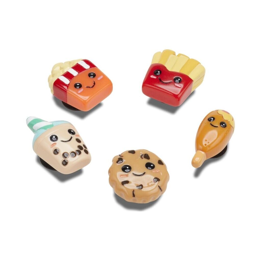 Crocs™ BAD BUT CUTE FOODS 5 PACK G1118500-MU 290666 hind ja info | Naiste plätud ja sussid | kaup24.ee