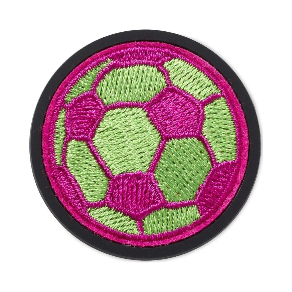 Crocs™ NEON SOCCER BALL VARSITY PATCH G1136300-MU 303817 hind ja info | Naiste plätud ja sussid | kaup24.ee