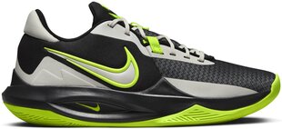 Nike обувь для мужчин Precision VI DD9535 009/8, чёрный/белый/зелёный цена и информация | Кроссовки для мужчин | kaup24.ee