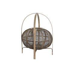 Svijećnjak DKD Home Decor Pruun Naturaalne Bambus 35 x 35 x 47 cm hind ja info | Küünlad, küünlajalad | kaup24.ee