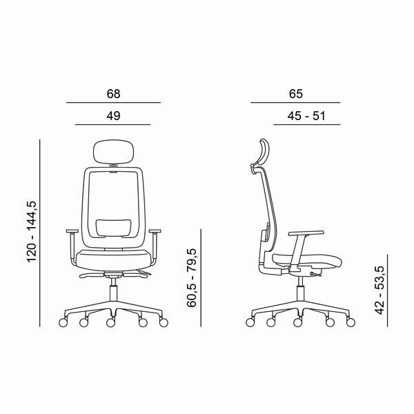 Ergonoomiline kontoritool Powerton Lucie, must цена и информация | Kontoritoolid | kaup24.ee