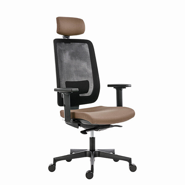 Ergonoomiline kontoritool Powerton Lucie, pruun hind ja info | Kontoritoolid | kaup24.ee